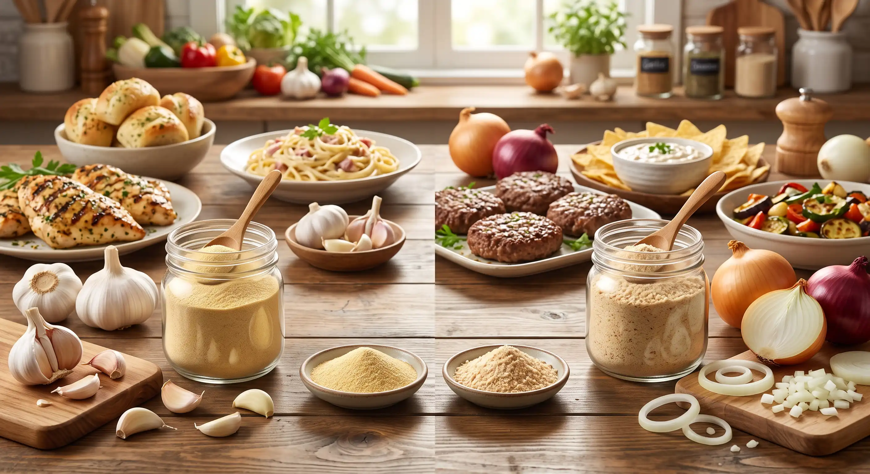 پودر سیر و پودر پیاز چه تفاوتی با هم دارند؟